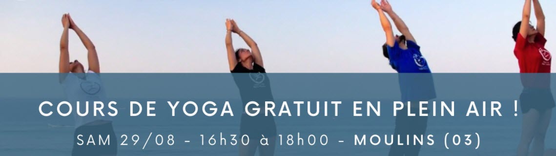 Auvergne : Nouveau à Moulins, découverir le Suryashtanga Yoga