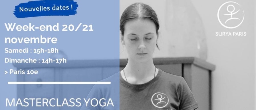 Paris : Masterclass yoga