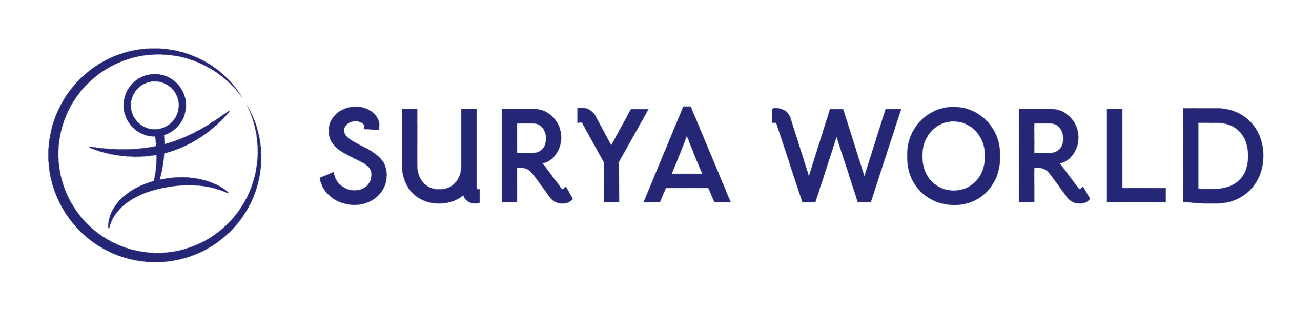 Logo Surya World blue