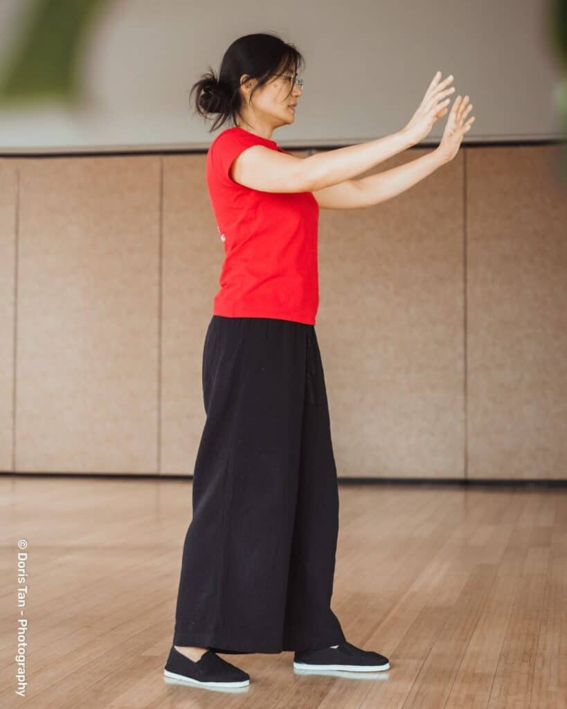 Claudette teaches taijiquan at surya montreal