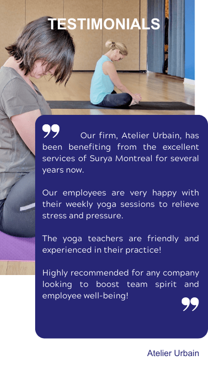 Corporate testimonials Atelier Urbain