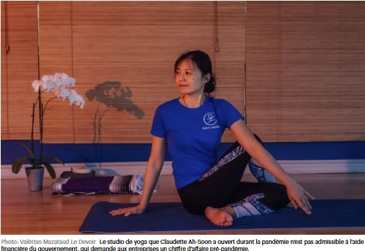 article de devoir entreprise yoga