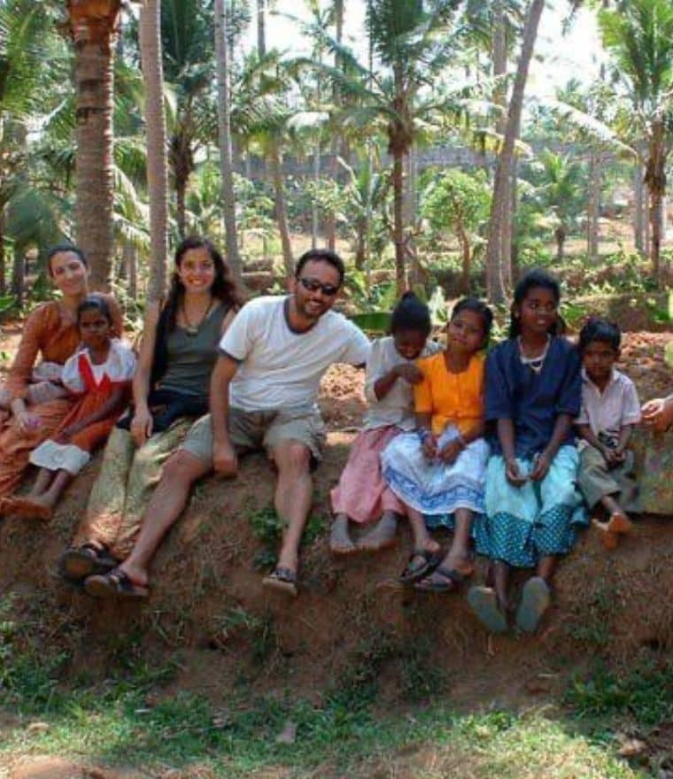 Stephane avec enfants